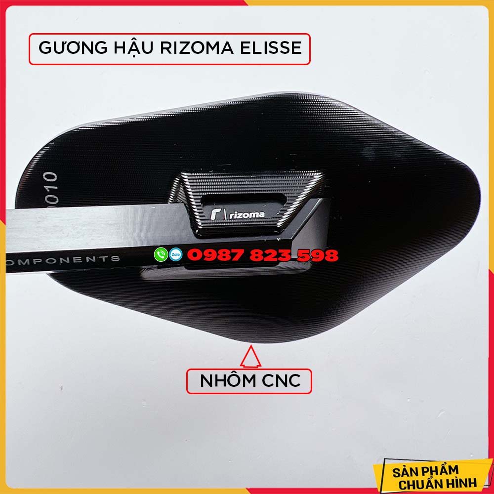 Gương Chiếu hậu Rizoma Elise Trái Loại 1 ( giá 1 chiếc )