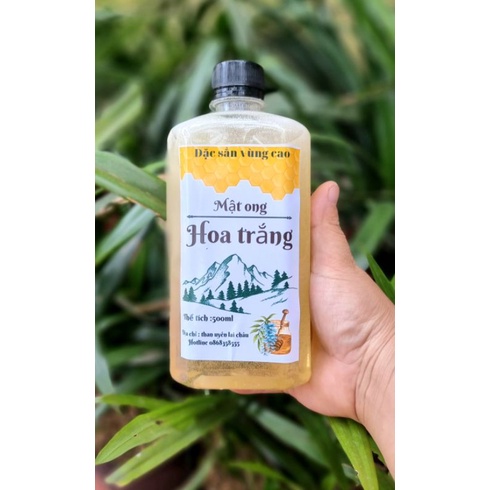 1 lít mật ong trắng thượng hạng Tây Bắc