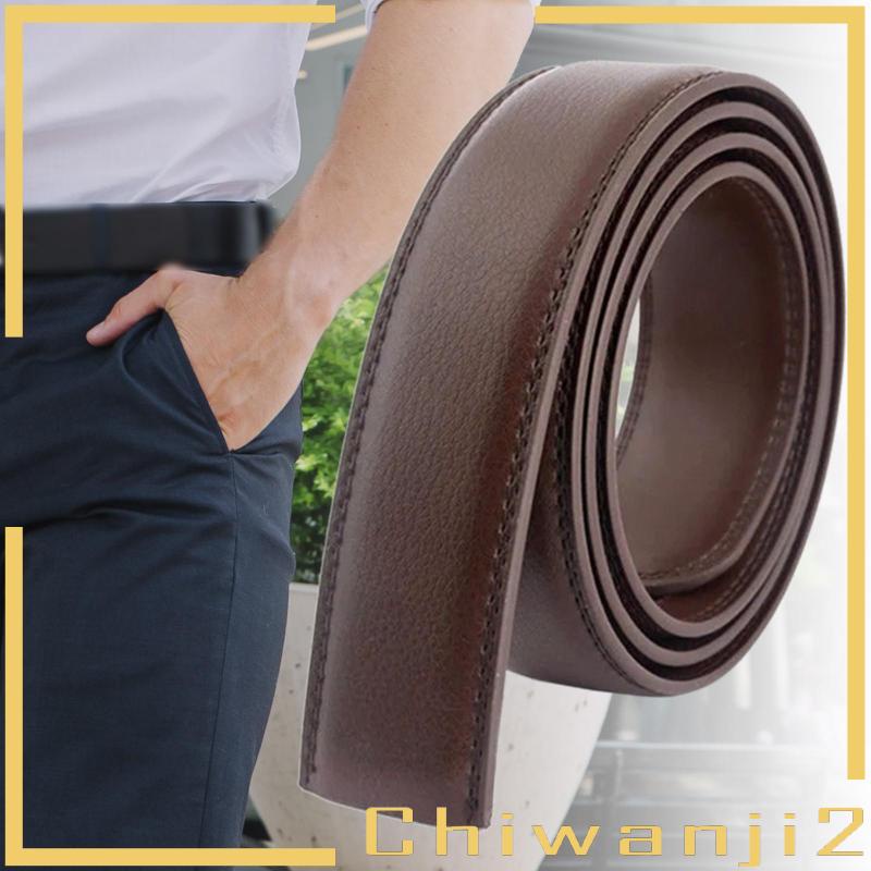 [Chiwanji2] Thắt Lưng Da Không Khóa Tự Động Làm Thủ Công Cho Nam