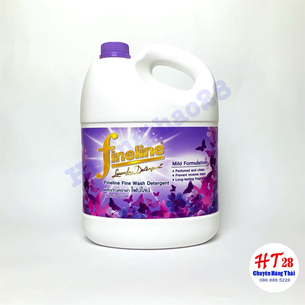 Nước giặt Fineline Thái Lan can 3000ml