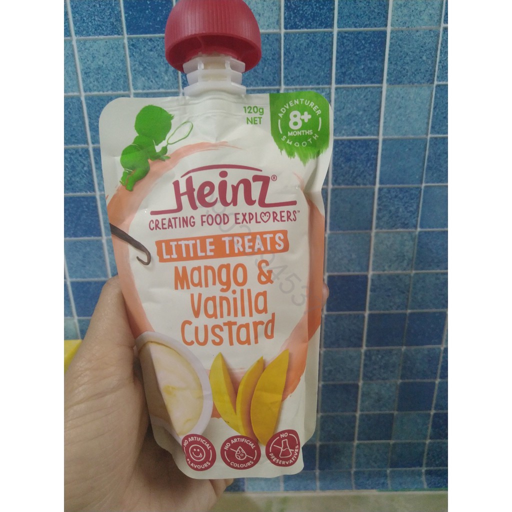 Váng sữa Heinz của Úc dành cho trẻ từ 6 tháng 120g