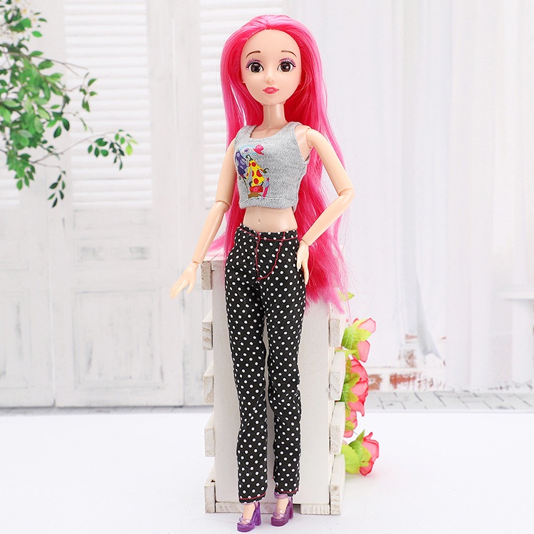 Trang phục áo đầm váy nhỏ nhiều kiểu dáng màu sắc cho búp bê BKD 30cm