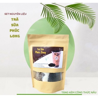Set trà sữa Phúc Long chuẩn vị