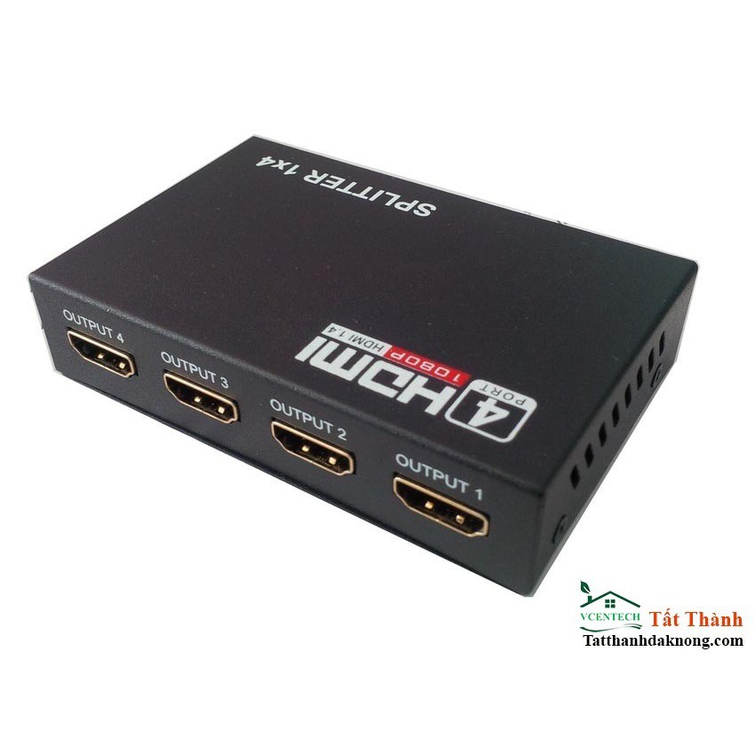 Bộ chia HDMI 1 ra 2 - Bộ chia HDMI 1 ra 4 - Bộ Chia HDMI từ 1 công ra 2-4 cổng - Chia HDMI