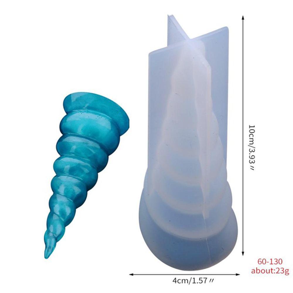 Khuôn Nhựa Trong Suốt Hình Sừng Kỳ Lân Dùng Làm Đồ Trang Sức DIY