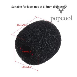 ANDOER Set 10 Mút Xốp Bọc Đầu Micro Chắn Gió
