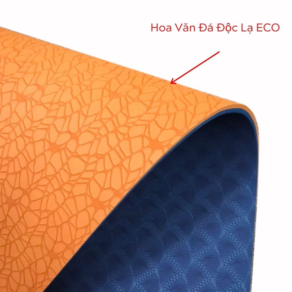 Thảm Tập Yoga S1ECO Pro Mat, 2 Màu Phối Lạ Mắt, Chống Trơn Trượt Tuyệt Đối, Thấm Hút Tốt