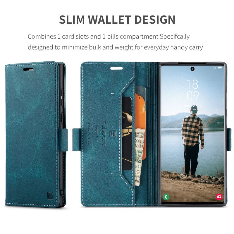 Bao Da Điện Thoại Nắp Gập Dạng Ví Sang Trọng Cho Samsung Galaxy S10 S9 S8 Plus S10 S9 S8 Note 20 Ultra Note 10 Plus Note20 10 Vỏ