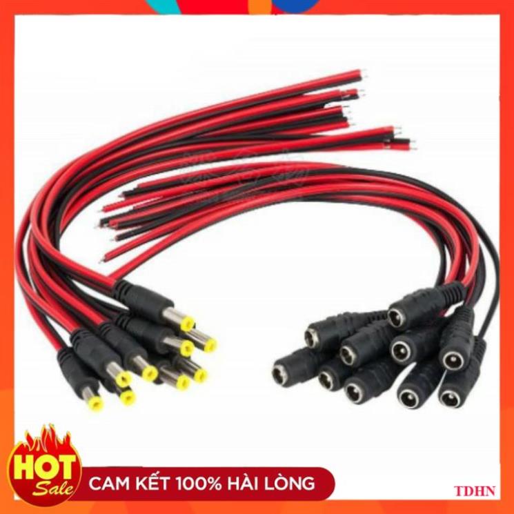 [Hãng] Jack nguồn DC đực ,cái có dây