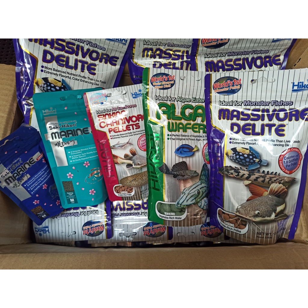 Thức ăn Pleco Hikari - Thức ăn chuyên dụng cho cá tầng đáy - Pleco - Cá săn mồi - Cám Hikari - cám Nhật - shopleo