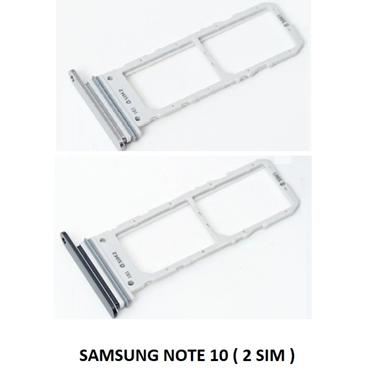 Khay sim thẻ nhớ Samsung Note 10 ( 2 sim )