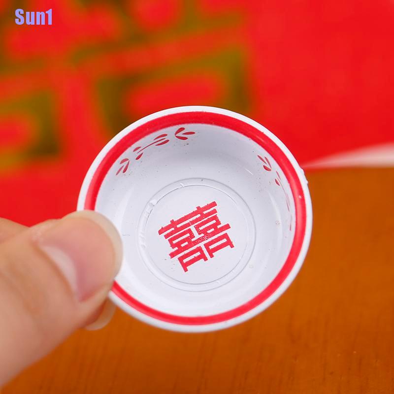 Bộ 8 Bình Nước mini Phong Cách Trung Hoa Cho Nhà Búp Bê