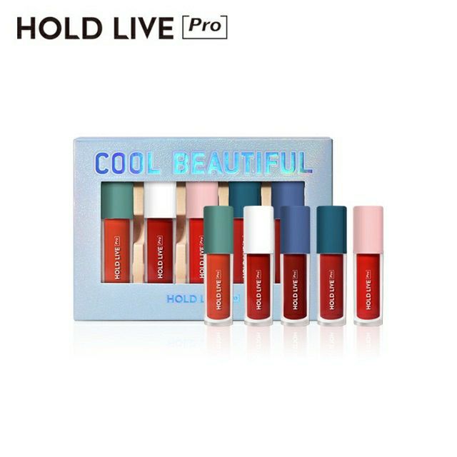 [MẪU 2020] Set 5 son kem Hold live pro Cool Beautiful