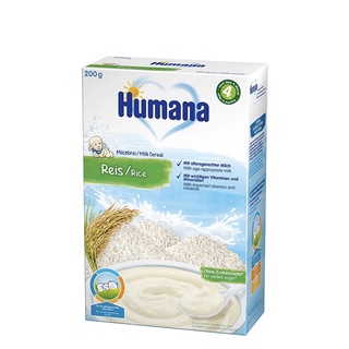 Bột ăn dặm humana gạo sữa 4+ 200g
