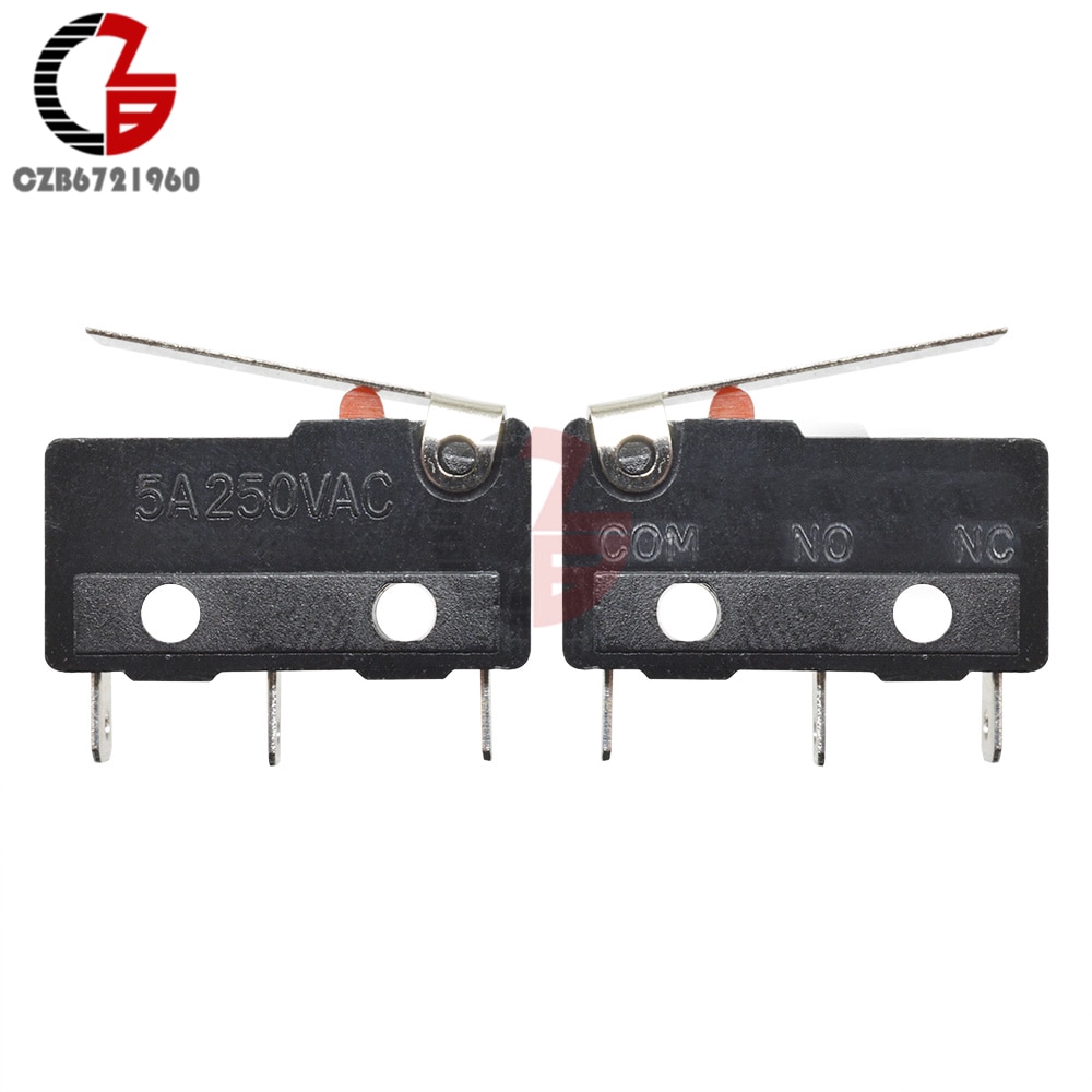 10Pcs Tact Switch KW11-3Z 5A 250V Micro Switch 3Pin Microswitch Sensitive Switch for Electri Water Heater | BigBuy360 - bigbuy360.vn