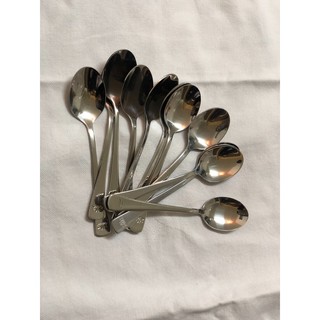 10 muỗng thìa nhỏ cà phê inox sáng bóng đẹp bền dày