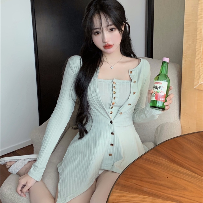 Áo Vest Tay Dài Thời Trang Mùa Thu Quyến Rũ Dễ Phối Đồ Cho Nữ