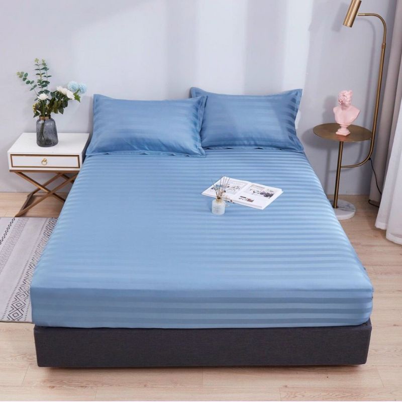 Ga Gối Cotton 3F kẻ sọc khách sạn mẫu mới nhất