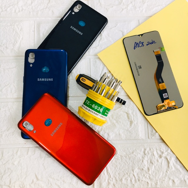 Combo Bộ Vỏ Sườn + Màn Hình Samsung A10S Zin Hàng Cao Cấp (Tặng bộ vít)