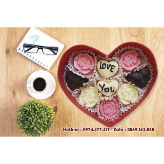 Socola Valentine 2019 Mẫu Hoa Love You