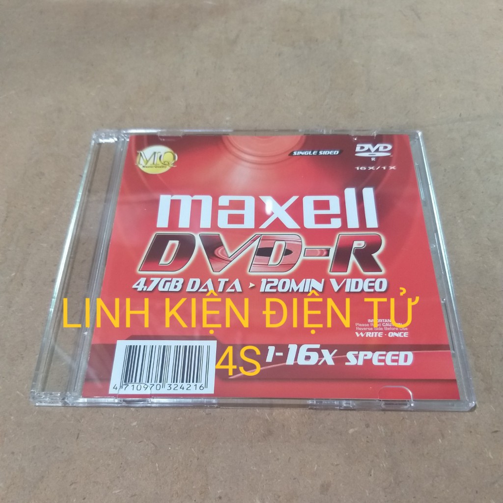 Đĩa, hộp DVD-R Maxcell 4.7GB