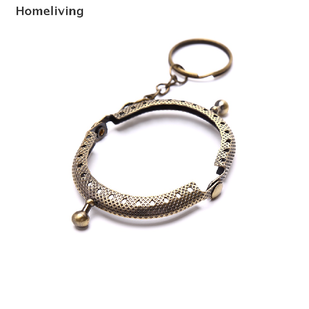 1 Khung Kim Loại 5cm Làm Ví / Móc Khóa DIY Tiện Dụng
