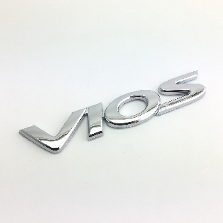 1 Miếng Dán Logo Chữ VIOS Trang Trí Xe Hơi Toyota