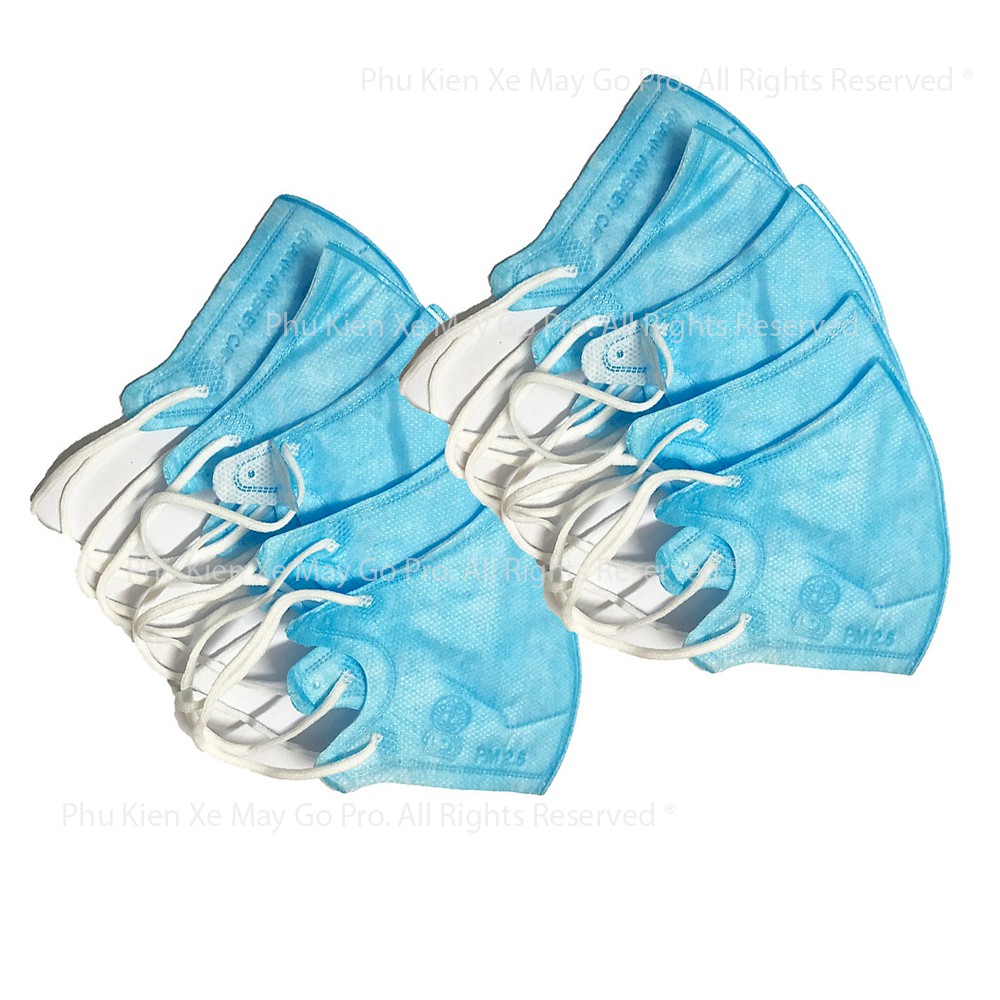 [CHÍNH HÃNG] Hộp 10 Khẩu Trang Kháng Khuẩn Kids Family Bé Từ 1 - 12 Tuổi