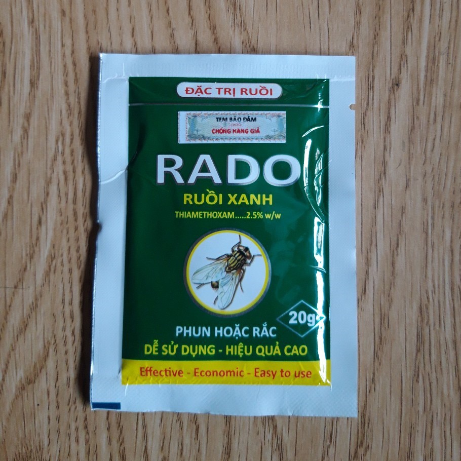 Thuốc diệt ruồi xanh rado ( combo 3 gói )