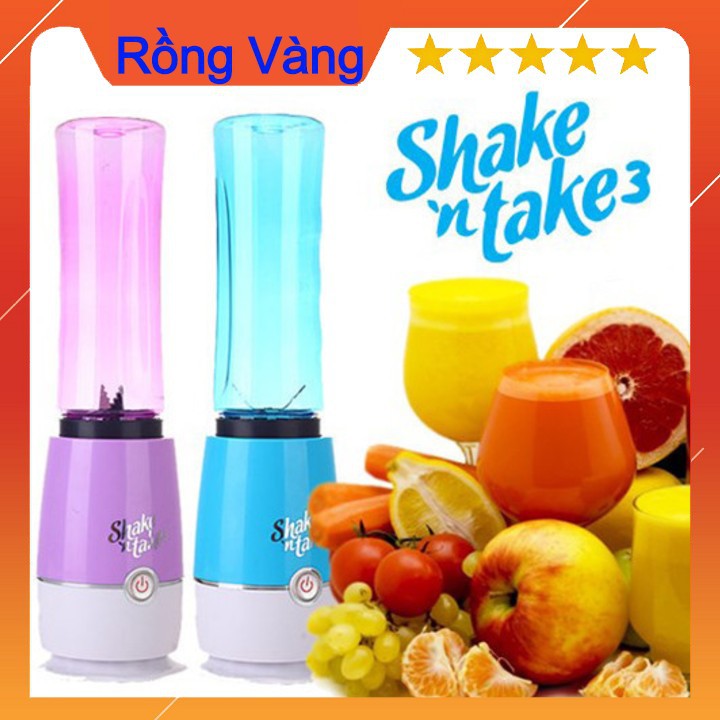 Máy xay sinh tố shake N take 2 cốc