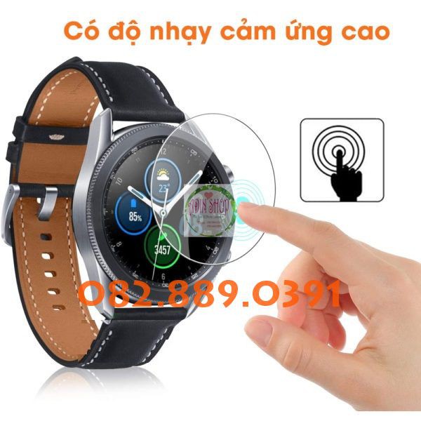 [Mua 1 tặng 1] Dán cường lực nano Samsung Watch Active 3-41mm/ 45mmm trong suốt, siêu bảo vệ