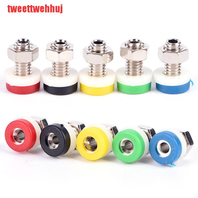 Set 10 Đầu Cắm Bắp Chuối Mini 2mm Bằng Đồng Thau Cho Dây Cáp Âm Thanh | BigBuy360 - bigbuy360.vn