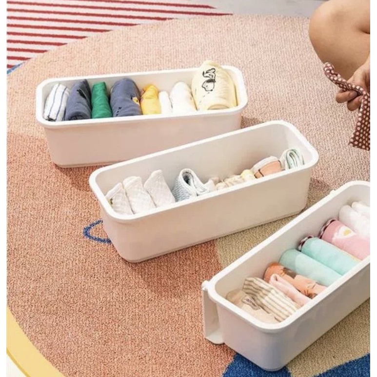 Ngăn nhựa kéo đựng quần áo cho bé gắn tủ, tủ nhựa đa năng tiện dụng