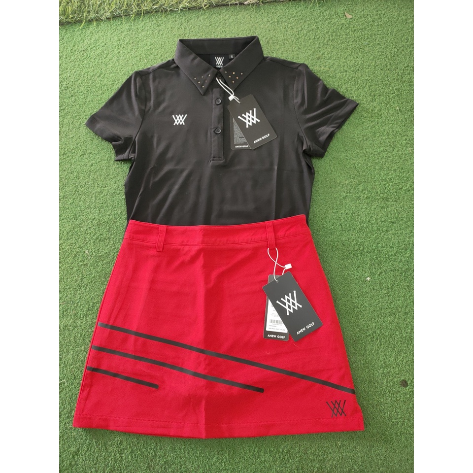 Set chân váy và áo golf nữ ANEW thời trang thể thao shop GOLF PRO AV021