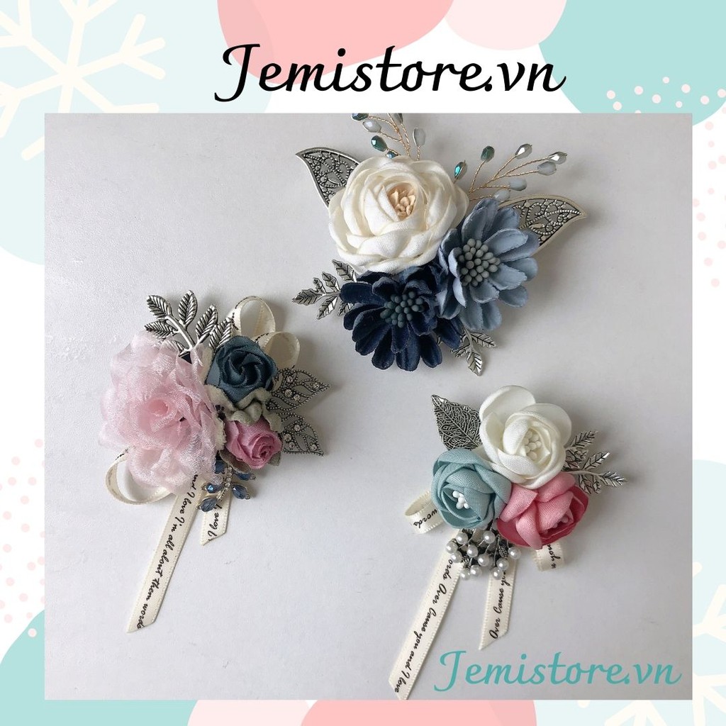 Ghim Cài Áo Vest Tag Cài Áo Handmade Jemistore