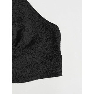 [ODER SHEIN] Áo Croptop Dây Buộc Cổ