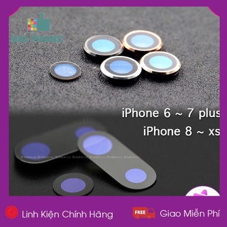 Kính camera glass lens thay thế cho iphone 6 s plus 7 8 xs max xr