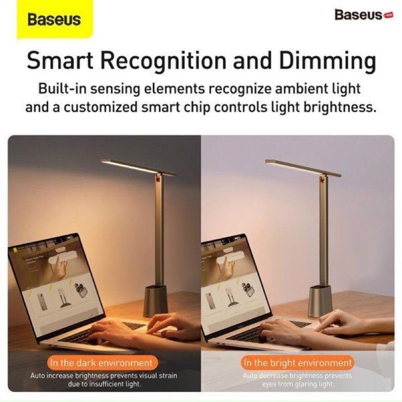 Đèn để bàn thông minh Baseus Smart Eye Series Charging Folding Reading Desk Lamp