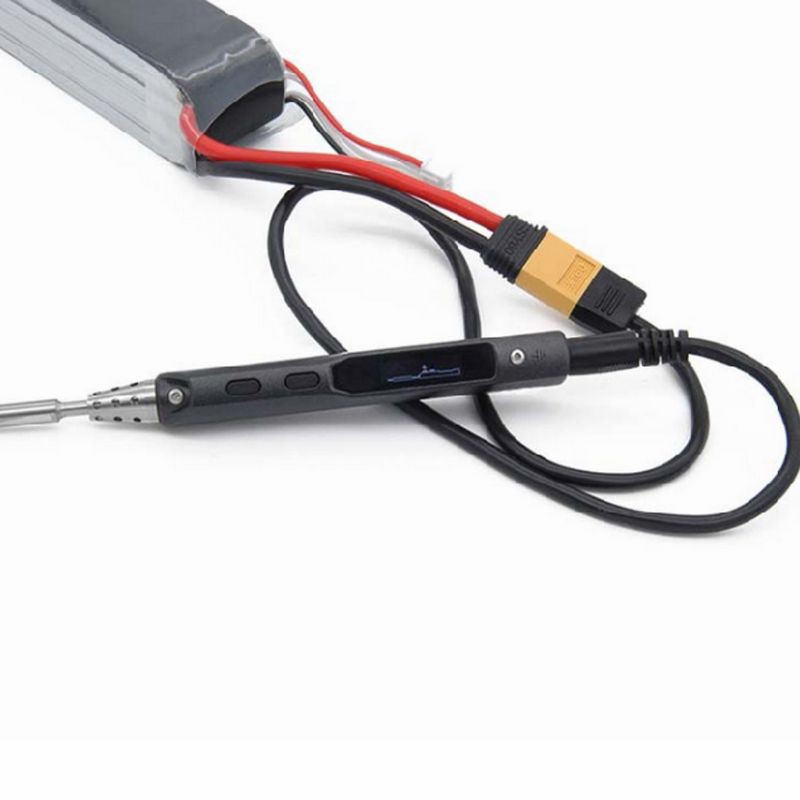 POWER Dây Cáp Kết Nối Nguồn Điện Aot.Xt60 Male Dc Dc5525 5.5x2.5mm Dành Cho Máy Hàn Ts100
