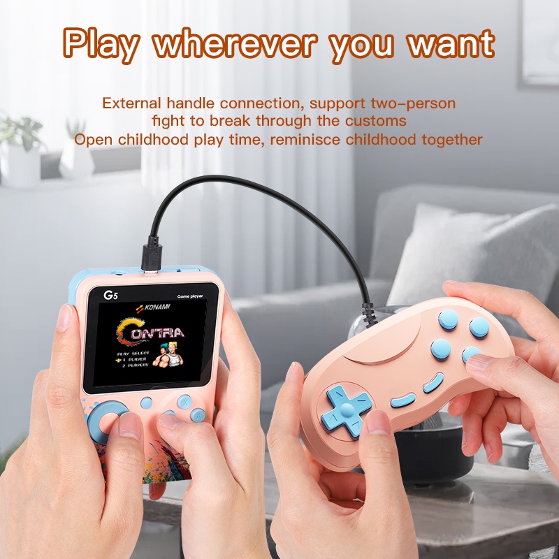 Máy chơi game cầm tay Super Mario Contra Mini Arcade 500 trò chơi cổ điển | BigBuy360 - bigbuy360.vn
