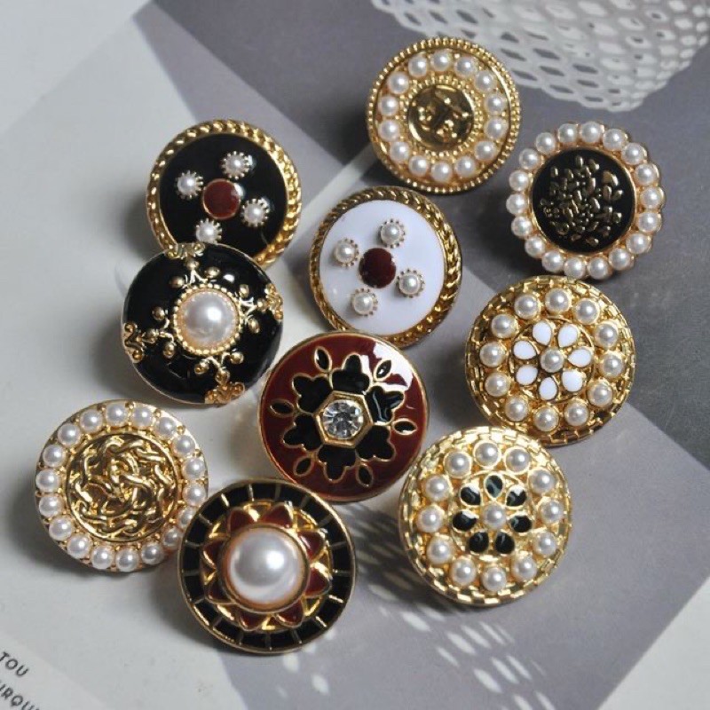 Hoa tai vintage phong cách retro cổ điển nữ tính - Khăn turban