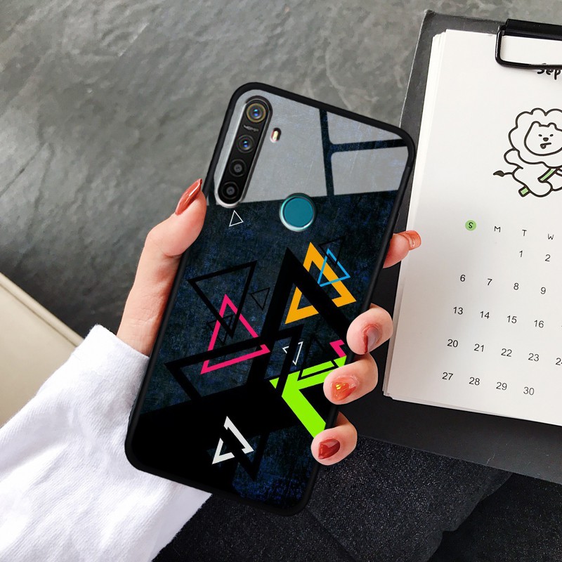 Ốp lưng kính 3D Realme 5-5S-5I-6I