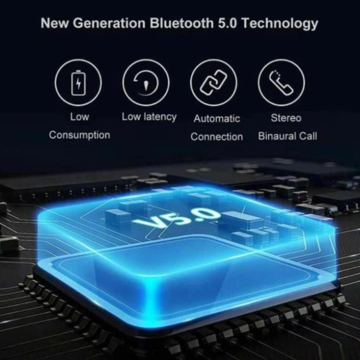 Tai Nghe I12 True Wireless Bluooth Cho Iphone Và Android Combo Vỏ Ốp Bảo Vệ AIrpods I12/I11(Hot Tiktok 2021)