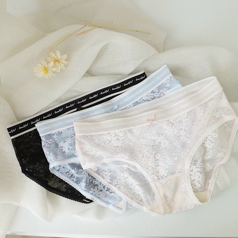 Combo 5 Quần Lót Ren Nữ Cao Cấp. Quần lót ren mỏng sexy