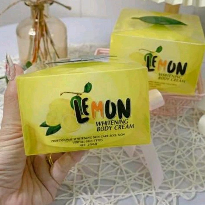 Kem Body Lemon Chanh Tree Dưỡng Trắng Toàn Thân 250gam - CHÍNH HÃNG