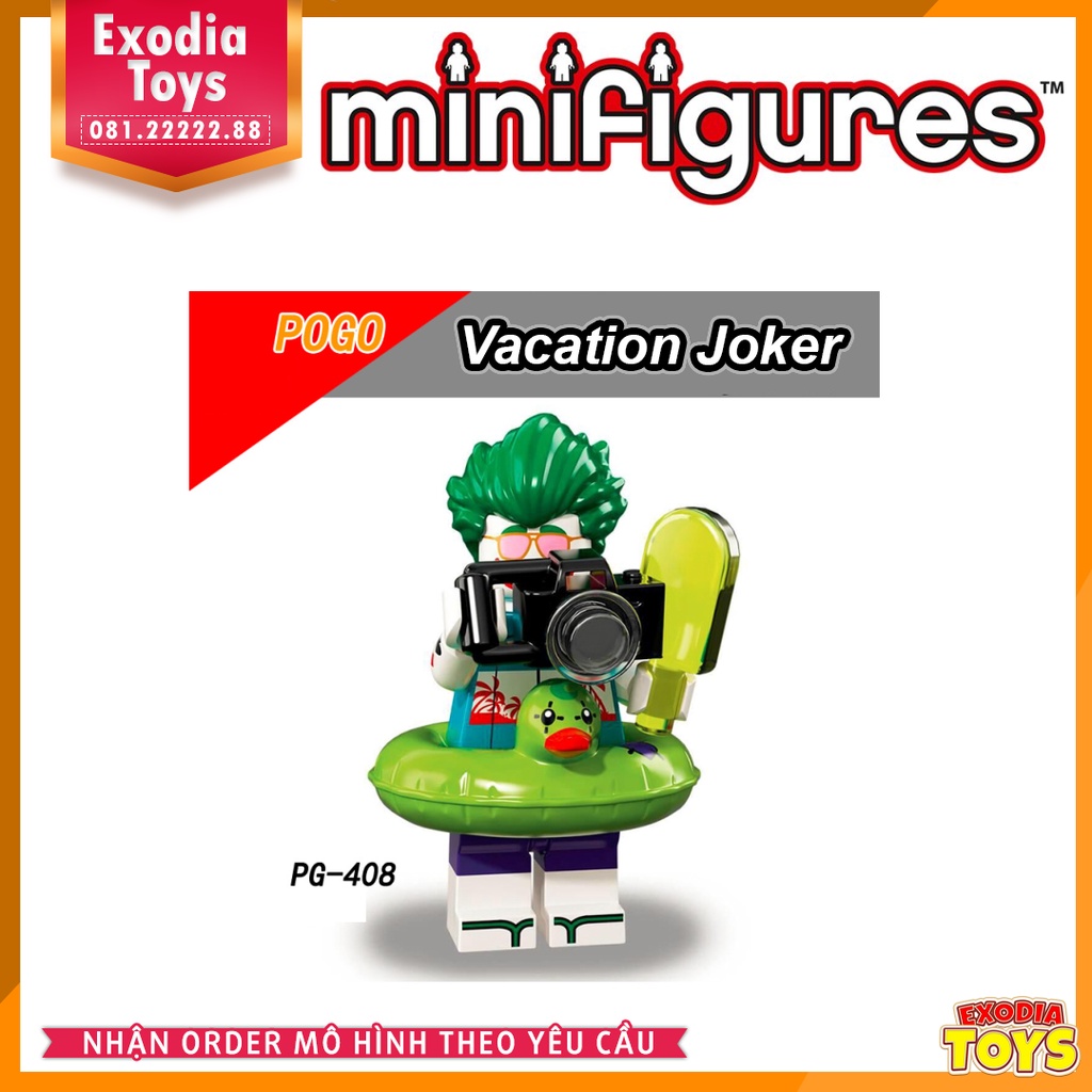 Xếp hình minifigure siêu anh hùng The Lego Batman Movie - Đồ Chơi Lắp Ghép Sáng Tạo - POGO 8106