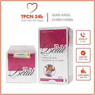 Giảm cân SumBeau Hàng Pháp Tặng Kèm Lactacyd