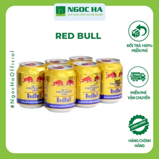 Nước tăng lực Redbull Việt Nam 6 lon 250ml