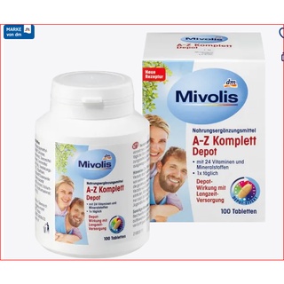 Viên uống a z mivolis hộp 100 viên