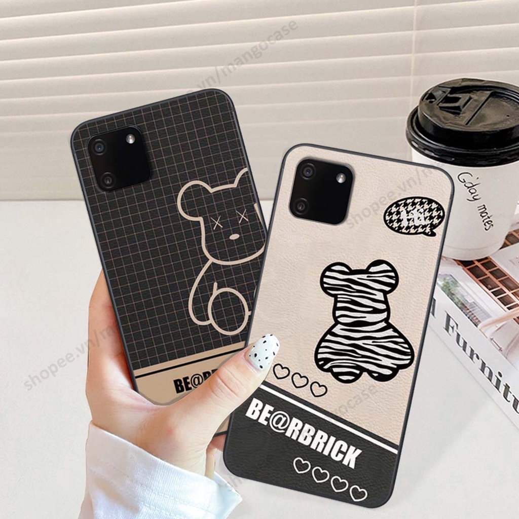 Ốp lưng Realme C11 2020 / 2021 in hình happy nice, bé gấu đáng yêu
